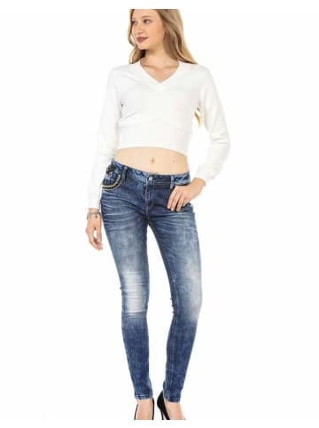 Cipo & Baxx Pullover WP233 in ECRU