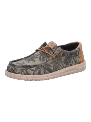 Hey Dude Herren Halbschuhe Wally in Grün