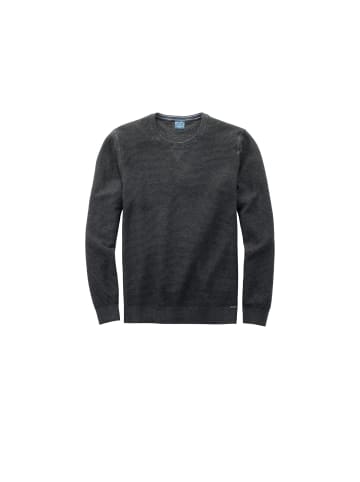 OLYMP  V-Pullover für Herren in anthrazit