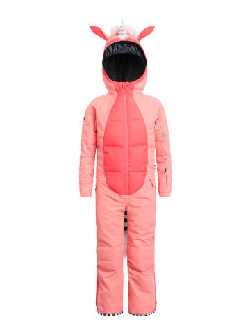 WeeDo Skioverall UNIDOO SILVER Einhorn in peachy_pink