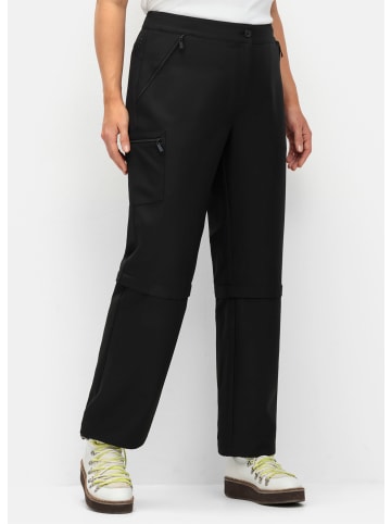 sheego Wanderhose in schwarz