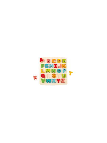 Hape  Steckpuzzle Puzzle mit Großbuchstaben, 27 Teile, ab 3 Jahre
