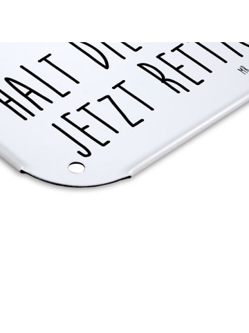 Mr. & Mrs. Panda Wandbild Einhorn Gemüse mit Spruch in Weiß