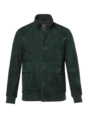 JP1880 Lederjacke in mitternachtsgrün
