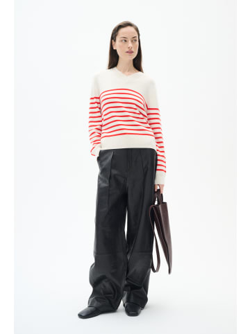 InWear Strickpullover WallisIW Classic fit in Red Stripe