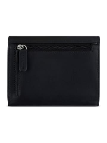 mano Don Andrea Geldbörse RFID Schutz Leder 12.5 cm schwarz