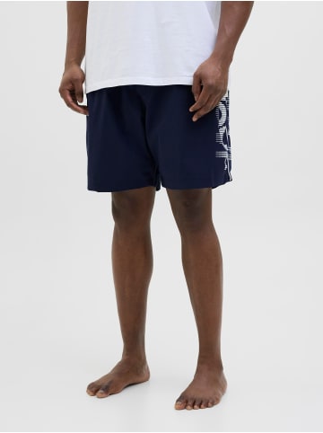 JACK & JONES PLUS Badeshorts in Navy Blazer