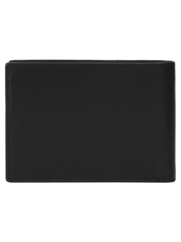 Bugatti Geldbörse SUPER SLIM RFID echt Leder in schwarz