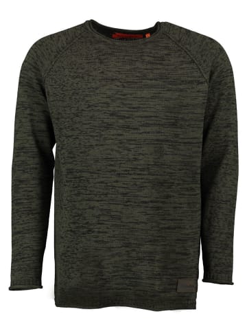 Tom Collins Strickpullover Nusupi in oliv