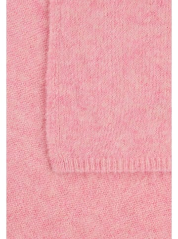 Camel Active Strickschal aus Polyester-Wollmix in Beere
