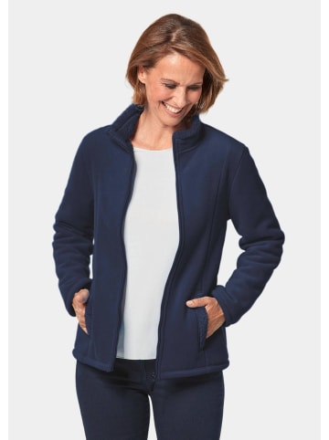 GOLDNER Fleece-Jacke in marine