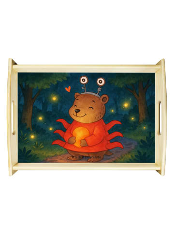 Mr. & Mrs. Panda betttablett Krebs Astrologie Design ohne Spruch in Weiß