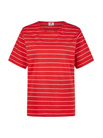 Wind Sportswear Kurzarm-Shirt in rot-weiss