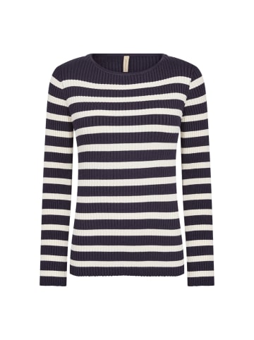 soyaconcept Pullover Dollie in marine ecru - 0001