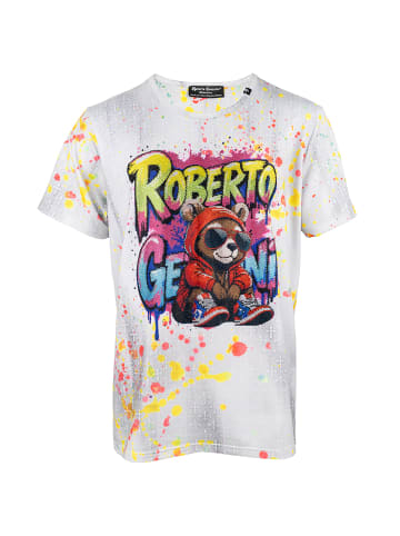 Roberto Geissini Splash Bear T-Shirt Oversize 2XL