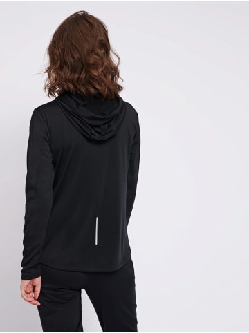 Hummel Reißverschluss Kapuzenpullover Hmlselby Multisport Damen in BLACK