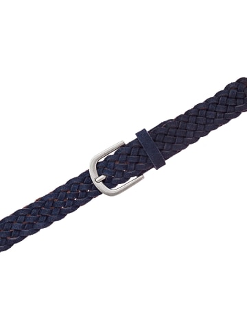 Vanzetti Gürtel Leder navy