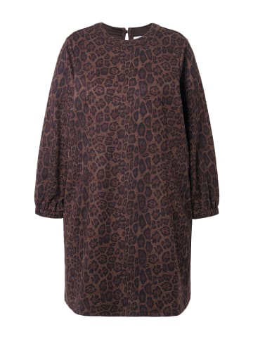 Studio Untold Jerseykleid in tiefes rehbraun