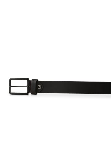 Pierre Cardin Ledergürtel in schwarz - 0001