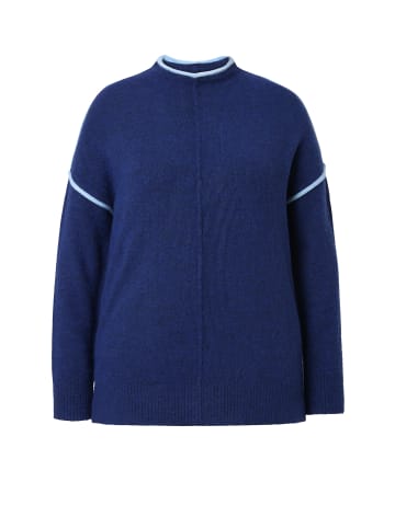 Ulla Popken Pullover in dunkelblau