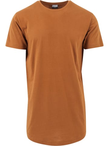 Urban Classics Lange T-Shirts in toffee