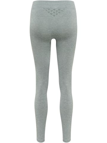 Hummel Hummel Leggings Hmlci Yoga Damen Dehnbarem Schnelltrocknend Nahtlosen in NORTH ATLANTIC MELANGE