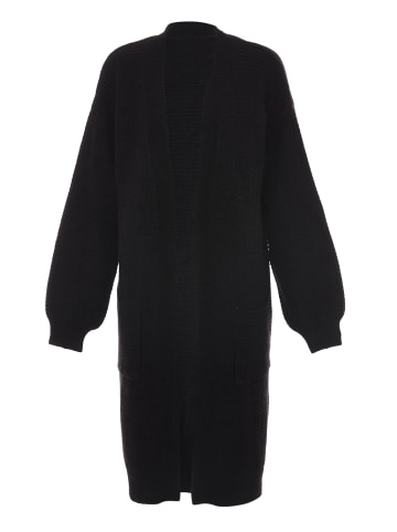 Tanuna Damen Strickjacke in Schwarz