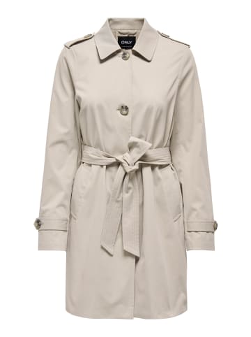 ONLY Trenchcoat in Island Fossil