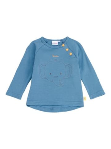 Bornino Raglanshirt langarm Elefant in Blau