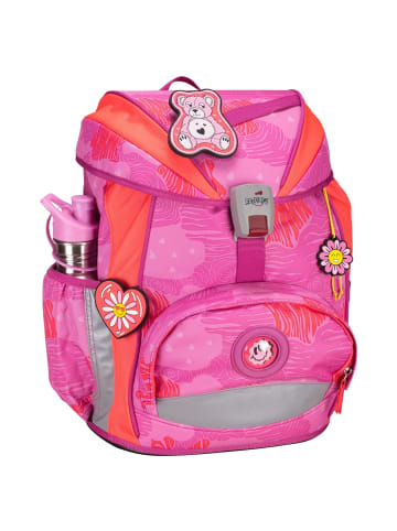 DerDieDas ErgoFlex Light - Schulranzen Set 5tlg. 800g (Neon Crazy) in Roses
