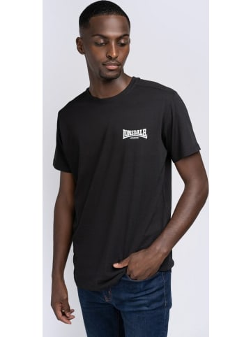 Lonsdale T-Shirt "Elmdon" in Schwarz