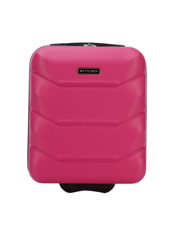 Wittchen Kabinenkoffer Travel Kollektion (H) 42 x (B) 32 x (T) 25 cm in Pink