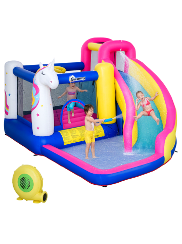 Outsunny Hüpfburg 360L x 305B x 210H cm