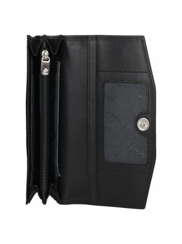 Esquire New Silk - Geldbörse 9cc 17 cm (black) in schwarz