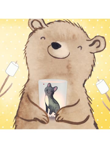 Mr. & Mrs. Panda Windlicht Französische Bulldogge Lebensretter o... in Transparent