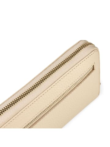 Esquire Alexandria Geldbörse RFID Schutz Leder 19 cm beige