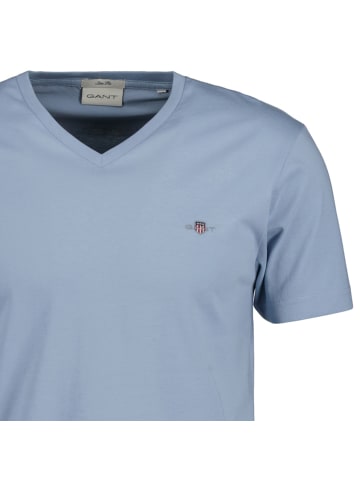 Gant T-Shirt 1er Pack in Hellblau