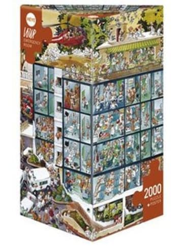 HEYE Emergency Room Puzzle | Anzahl Teile: 2000, Maße (B/H): 96,5 x 69 cm, Puzzle,...