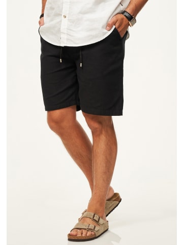 behype Shorts - für Herren als luftig leichte Sommershorts - Kurze Hose in Black