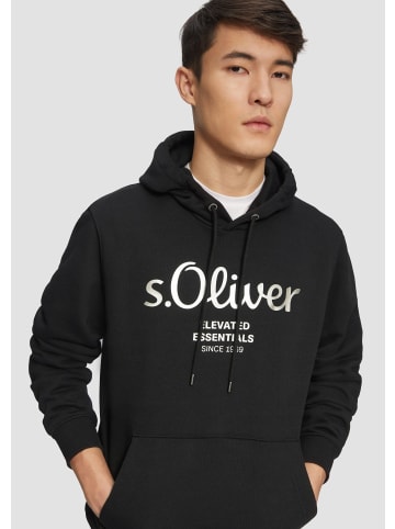 s.Oliver Sweatshirt in 99D2_schwarz