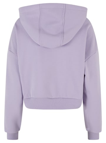 Urban Classics Urban Classics Damen Ladies Cozy Short Zip Hoody in dustylilac
