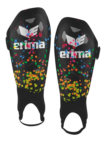 erima Unisex Erwachsene, Erwachsene Protect Schienbeinschoner in schwarz