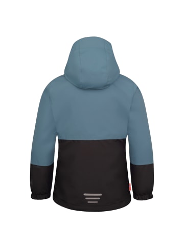 Trollkids 3 in 1 Jacke "Kjerak" in Stahlblau/Schwarz