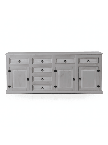ebuy24 Schrank New Mexico Grau 200 x 44 cm