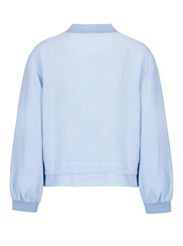 Sublevel Leichte Blouson Bomberjacke mit Zip und Biker Design in Hellblau