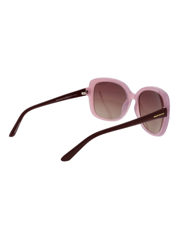 Skechers Frauen Sonnenbrille Quadratisch Lila