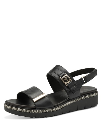 Tamaris Sandale Sandalette in schwarz