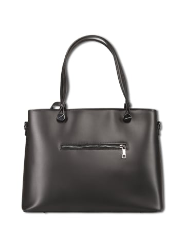 Florence Leder Schultertasche Florence Tasche schwarz ca. 37cm