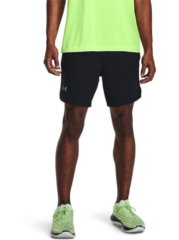 Under Armour Short "UA Launch Run 2-in-1-Shorts" in Schwarz