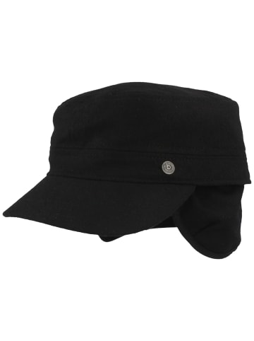 Bugatti Mütze mit Ohrenschutz in schwarz
